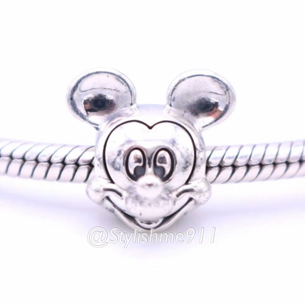 Authentic PANDORA Disney Mickey Mouse Portrait Charm - 791586